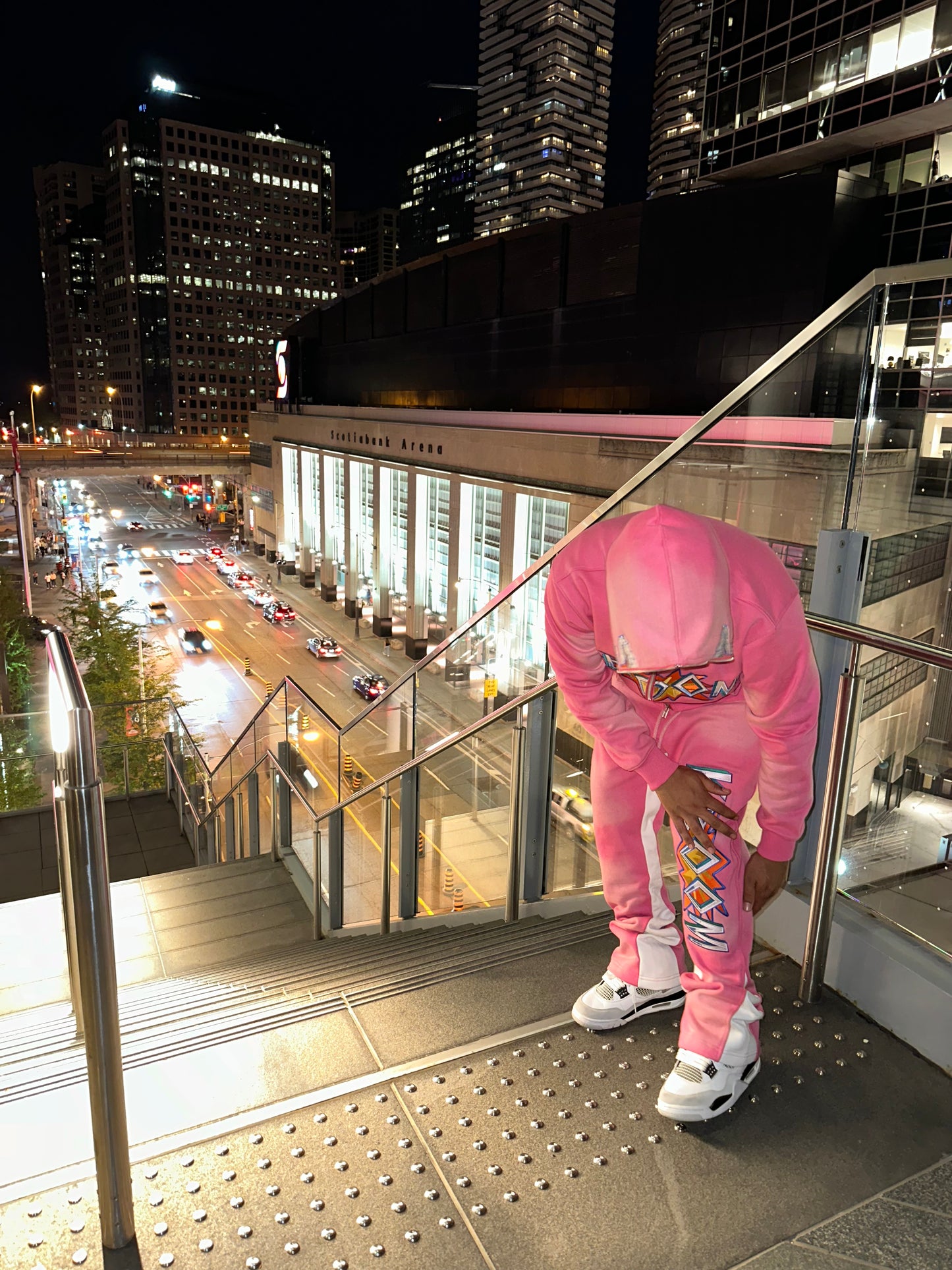 Vibrant Pink Spacesuit